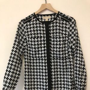 Michel Kors blouse black&white Size 4